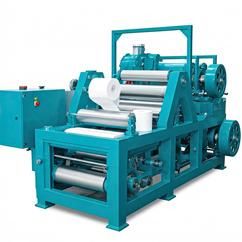 Toilet paper manufacturing machine
