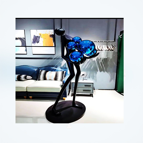 Decorative marble statue